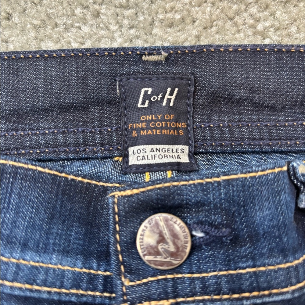 Citizens of Humanity Dani Straight Leg Jeans Women’s Size 24 Dark Wash Mid Rise - Picture 8 of 16